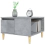 Sonoma gray plywood coffee table 55x55x36.5 cm by vidaXL, Coffee table - Ref: Foro24-821082, Price: 61,36 €, Discount: %