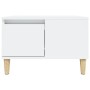 Mesa de centro madera contrachapada blanco 55x55x36,5 cm de vidaXL, Mesas de centro - Ref: Foro24-821076, Precio: 50,05 €, De...