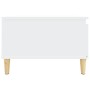 Mesa de centro madera contrachapada blanco 55x55x36,5 cm de vidaXL, Mesas de centro - Ref: Foro24-821076, Precio: 50,05 €, De...