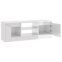 TV cabinet with glossy white door 102x30x36 cm by vidaXL, TV Furniture - Ref: Foro24-823352, Price: 69,99 €, Discount: %