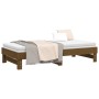 Sofá cama extraíble madera maciza pino marrón miel 2x(90x190)cm de vidaXL, Camas y somieres - Ref: Foro24-823392, Precio: 128...