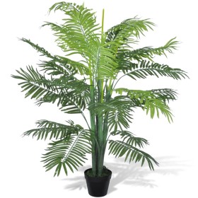 Artificial Phoenix palm tree with pot 130 cm by vidaXL, artificial flora - Ref: Foro24-241356, Price: 52,91 €, Discount: %