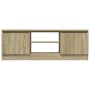 TV cabinet with Sonoma oak door 102x30x36 cm by vidaXL, TV Furniture - Ref: Foro24-823353, Price: 53,11 €, Discount: %