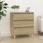 Sideboard aus Sonoma-Eichensperrholz, 60 x 35 x 70 cm von vidaXL, Sideboards - Ref: Foro24-823043, Preis: 59,28 €, Rabatt: %