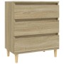 Sonoma oak plywood sideboard 60x35x70 cm by vidaXL, Sideboards - Ref: Foro24-823043, Price: 59,07 €, Discount: %