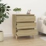 Sonoma oak plywood sideboard 60x35x70 cm by vidaXL, Sideboards - Ref: Foro24-823043, Price: 59,07 €, Discount: %