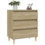 Sonoma oak plywood sideboard 60x35x70 cm by vidaXL, Sideboards - Ref: Foro24-823043, Price: 59,07 €, Discount: %