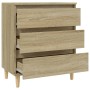 Sonoma oak plywood sideboard 60x35x70 cm by vidaXL, Sideboards - Ref: Foro24-823043, Price: 59,07 €, Discount: %