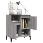 Gray Sonoma plywood sideboard 60x35x70 cm by vidaXL, Sideboards - Ref: Foro24-821154, Price: 64,67 €, Discount: %