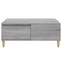 Sonoma Couchtisch aus grauem Sperrholz 90x50x36,5 cm von vidaXL, Couchtisch - Ref: Foro24-821114, Preis: 47,35 €, Rabatt: %