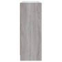 Engineered wood sideboard in Sonoma grey 91x28x75 cm by vidaXL, Sideboards - Ref: Foro24-823014, Price: 98,11 €, Discount: %