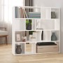 Shiny white shelf/space divider 105x24x102 cm by vidaXL, Room dividers - Ref: Foro24-823247, Price: 77,17 €, Discount: %