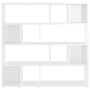 Shiny white shelf/space divider 105x24x102 cm by vidaXL, Room dividers - Ref: Foro24-823247, Price: 77,17 €, Discount: %