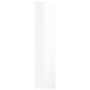 Shiny white shelf/space divider 105x24x102 cm by vidaXL, Room dividers - Ref: Foro24-823247, Price: 77,17 €, Discount: %