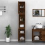 Brown oak plywood bathroom cabinet 30x30x190 cm by vidaXL, Bathroom furniture - Ref: Foro24-819803, Price: 133,98 €, Discount: %