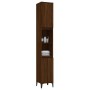 Brown oak plywood bathroom cabinet 30x30x190 cm by vidaXL, Bathroom furniture - Ref: Foro24-819803, Price: 133,98 €, Discount: %