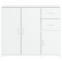 White plywood sideboard 91x29.5x75 cm by vidaXL, Sideboards - Ref: Foro24-823269, Price: 89,04 €, Discount: %