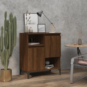 Oak brown plywood sideboard 60x35x70 cm by vidaXL, Sideboards - Ref: Foro24-821155, Price: 74,29 €, Discount: %