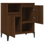 Oak brown plywood sideboard 60x35x70 cm by vidaXL, Sideboards - Ref: Foro24-821155, Price: 70,99 €, Discount: %