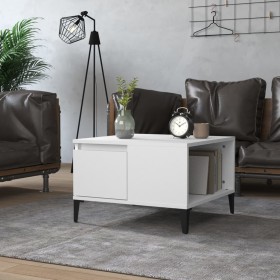 Couchtisch aus weißem Sperrholz, 55 x 55 x 36,5 cm von vidaXL, Couchtisch - Ref: Foro24-821084, Preis: 58,20 €, Rabatt: %