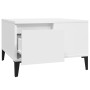 White plywood coffee table 55x55x36.5 cm by vidaXL, Coffee table - Ref: Foro24-821084, Price: 59,93 €, Discount: %