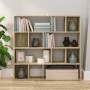 Sonoma oak shelf/space divider 105x24x102 cm by vidaXL, Room dividers - Ref: Foro24-823248, Price: 83,93 €, Discount: %