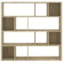 Sonoma oak shelf/space divider 105x24x102 cm by vidaXL, Room dividers - Ref: Foro24-823248, Price: 83,93 €, Discount: %