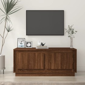 Oak brown plywood coffee table 102x50x44 cm by vidaXL, Coffee table - Ref: Foro24-819883, Price: 74,99 €, Discount: %