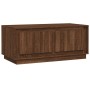 Mesa de centro madera contrachapada marrón roble 102x50x44 cm de vidaXL, Mesas de centro - Ref: Foro24-819883, Precio: 74,99 ...