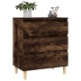 Sideboard aus geräuchertem Eichensperrholz, 60 x 35 x 70 cm von vidaXL, Sideboards - Ref: Foro24-823045, Preis: 63,91 €, Raba...