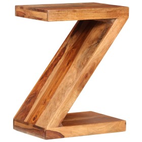 Mesa auxiliar en forma de Z madera maciza de sheesham de vidaXL, Mesas auxiliares - Ref: Foro24-241621, Precio: 150,99 €, Des...