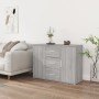 Sonoma gray plywood sideboard 91x29.5x65 cm by vidaXL, Sideboards - Ref: Foro24-823348, Price: 90,17 €, Discount: %