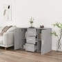 Sonoma gray plywood sideboard 91x29.5x65 cm by vidaXL, Sideboards - Ref: Foro24-823348, Price: 90,17 €, Discount: %