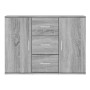 Aparador de madera contrachapada gris Sonoma 91x29,5x65 cm de vidaXL, Aparadores - Ref: Foro24-823348, Precio: 89,99 €, Descu...