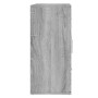 Aparador de madera contrachapada gris Sonoma 91x29,5x65 cm de vidaXL, Aparadores - Ref: Foro24-823348, Precio: 89,99 €, Descu...