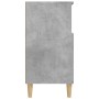 Concrete gray plywood sideboard 60x35x70 cm by vidaXL, Sideboards - Ref: Foro24-821144, Price: 76,59 €, Discount: %