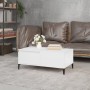 Couchtisch aus Sperrholz weiß 90x50x36,5 cm von vidaXL, Couchtisch - Ref: Foro24-821116, Preis: 47,82 €, Rabatt: %