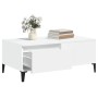 White plywood coffee table 90x50x36.5 cm by vidaXL, Coffee table - Ref: Foro24-821116, Price: 47,89 €, Discount: %