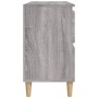 Sonoma gray plywood sink cabinet 80x33x60 cm by vidaXL, bathroom vanities - Ref: Foro24-821274, Price: 95,70 €, Discount: %