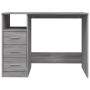 Escritorio con cajones contrachapada gris Sonoma 102x50x76 cm de vidaXL, Escritorios - Ref: Foro24-823038, Precio: 104,52 €, ...