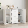 White plywood sideboard 91x29.5x65 cm by vidaXL, Sideboards - Ref: Foro24-823342, Price: 84,80 €, Discount: %