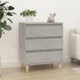 Betongraues Sperrholz-Sideboard 60x35x70 cm von vidaXL, Sideboards - Ref: Foro24-823044, Preis: 60,54 €, Rabatt: %