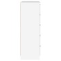 Cajonera de madera contrachapada blanco 60x36x103 cm de vidaXL, Cajoneras - Ref: Foro24-823016, Precio: 101,70 €, Descuento: %