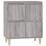 Sonoma graues Sperrholz-Sideboard 60x35x70 cm von vidaXL, Sideboards - Ref: Foro24-821162, Preis: 59,99 €, Rabatt: %