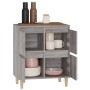 Sonoma gray plywood sideboard 60x35x70 cm by vidaXL, Sideboards - Ref: Foro24-821162, Price: 59,35 €, Discount: %