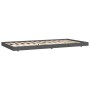 Estructura de cama madera maciza de pino gris 90x200 cm de vidaXL, Camas y somieres - Ref: Foro24-823496, Precio: 92,99 €, De...