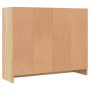 Aparador de madera de ingeniería color roble Sonoma 91x28x75 cm de vidaXL, Aparadores - Ref: Foro24-823011, Precio: 112,65 €,...