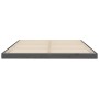 Estructura de cama madera maciza de pino gris 150x200 cm de vidaXL, Camas y somieres - Ref: Foro24-823441, Precio: 126,84 €, ...