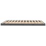 Solid gray pine wood bed frame 150x200 cm by vidaXL, Beds and slatted bases - Ref: Foro24-823441, Price: 126,84 €, Discount: %