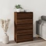 Brown oak plywood wooden dresser 60x36x103 cm by vidaXL, Drawers - Ref: Foro24-823023, Price: 123,09 €, Discount: %